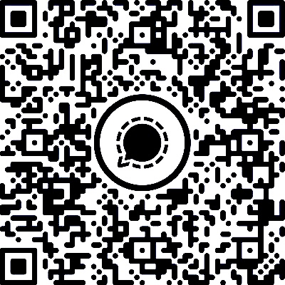 qr code for my signal username shay.23